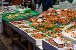 Lunch at Omi-cho Market