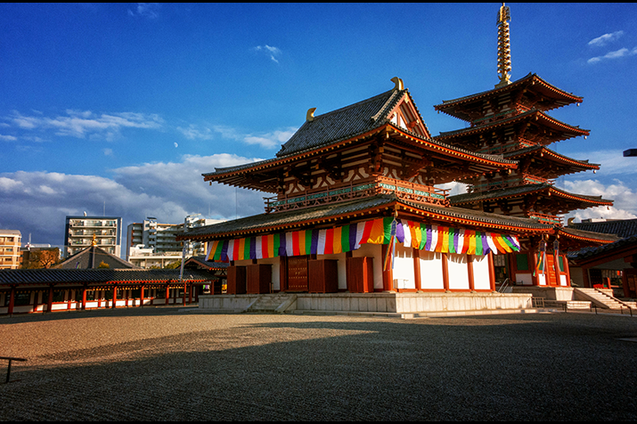 1-day Osaka Timeless Past and Thriving Present Tour: From Spiritual Base to Skyscraper